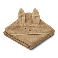 Asciugamano con Cappuccio Albert Rabbit oat Liewood  
