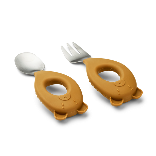 Set 2 posate stanley golden caramel  