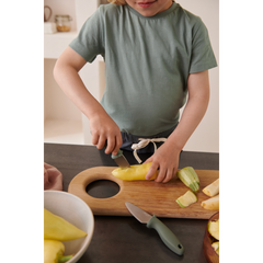 Set 2 coltelli ergonomici manico anti scivolo Perry blue Liewood