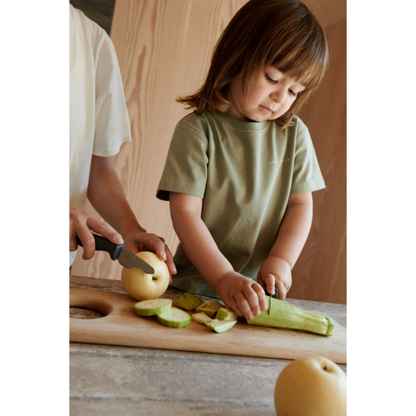 Set 2 coltelli ergonomici manico anti scivolo Perry blue Liewood