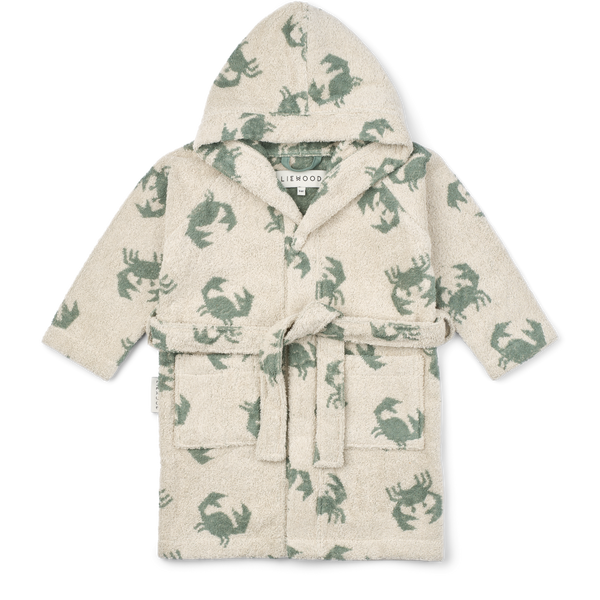 Accappatoio Liliana Granchio spugna di cotone bio Liewood