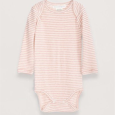 Body a righe maniche lunghe Serendipity Organics  