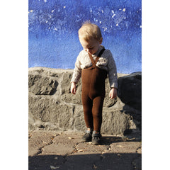 Pantaloni con Piedino  Silly Silas - Chocolate Brown  