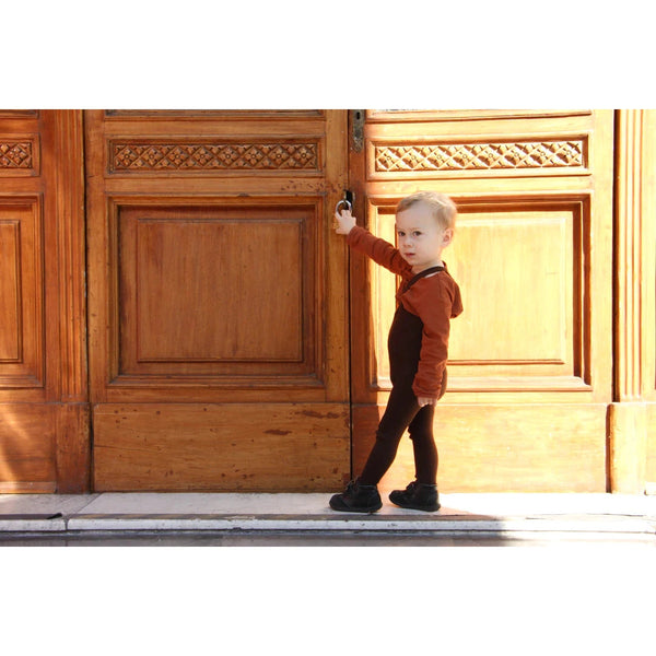 Pantaloni con Piedino  Silly Silas - Chocolate Brown  