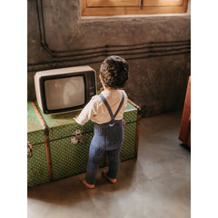 Pantaloni Granny Alla  Caviglia Silly Silas - Steal Blue  