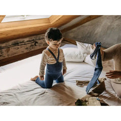 Pantaloni Granny Alla  Caviglia Silly Silas - Steal Blue  