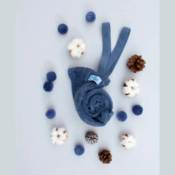 Pantaloni Granny Alla  Caviglia Silly Silas - Steal Blue  