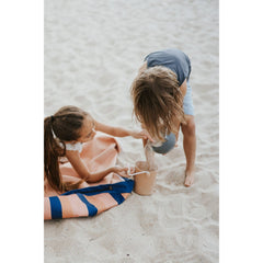 Sacco impermeabile porta giochi e tappeto 2 in 1 Mokka Stripes Play&go  