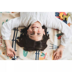 Sacco porta giochi e tappeto 2 in 1 Print collection - Farm Play&go  