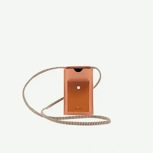 Custodia per telefono rosa limonata + marrone cannella + arancia albicocca Sticky Lemon  