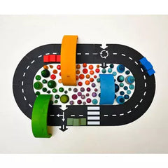 Pista flessibile per macchinine Ringroad 12 pz Waytoplay  