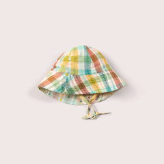 Cappello in Cotone Biologico reversibile - Arcobaleno Little Little Green Radicals