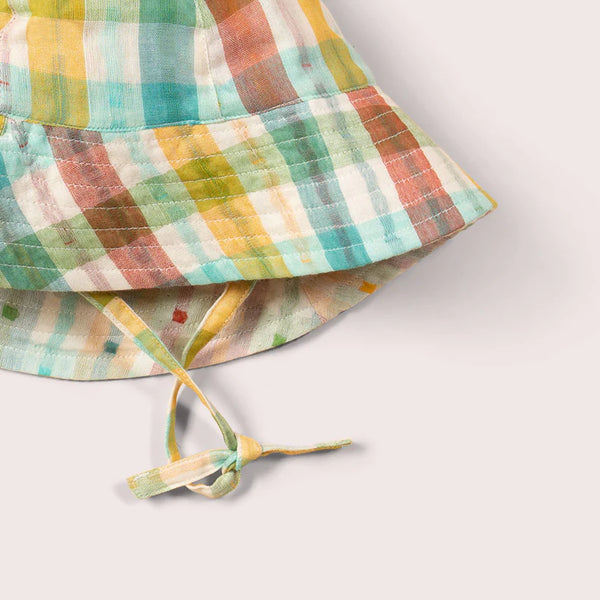 Cappello in Cotone Biologico reversibile - Arcobaleno Little Little Green Radicals