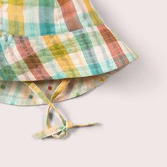 Cappello in Cotone Biologico reversibile - Arcobaleno Little Little Green Radicals