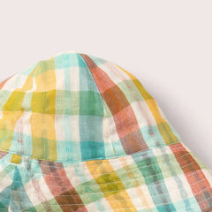Cappello in Cotone Biologico reversibile - Arcobaleno Little Little Green Radicals