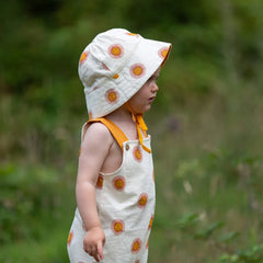 Cappello in Cotone Biologico reversibile - Sole Little Little Green Radicals