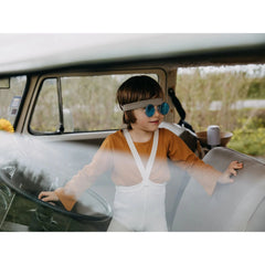 Pantaloni alle caviglie Hippy Silly Silas - Cream Blend  