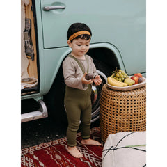 Pantaloni alle caviglie Hippy Silly Silas -Olive  