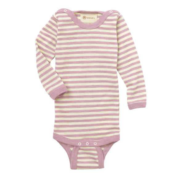 Body a Maniche Lunghe in Lana 100% Engel