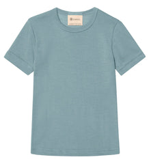 Maglia a Maniche Corte in Lana e Seta Kids Engel