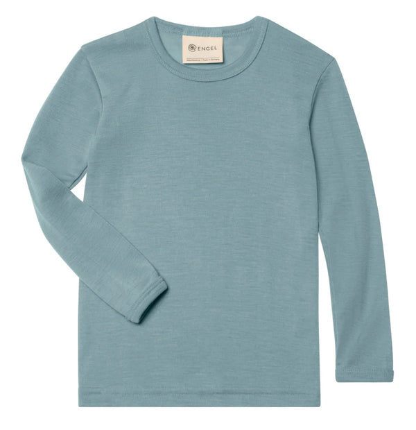 Maglia a Maniche Lunghe in Lana e Seta Kids Engel