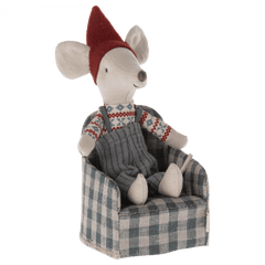 Poltrona quadri verdi micro Maileg  