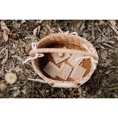 Set Uovo e timbri Easter eco cutter Kinfolk & Co  