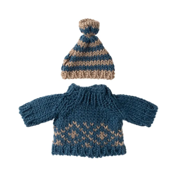 Set abiti maglione e cappello papà topo Maileg