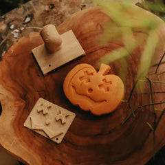 Set formina zucca Halloween eco cutter Kinfolk & Co  