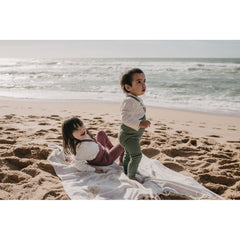 Pantaloni alle Caviglie Silly Silas - Matcha Oat Latte  