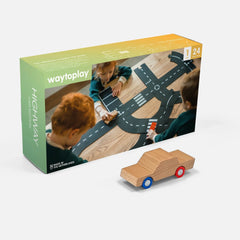 Pista flessibile per macchinine Highway - Car Edition Waytoplay  