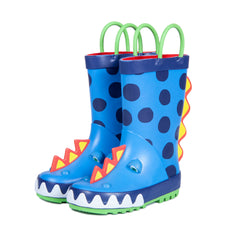 Preordine Stivali da Pioggia in Gomma - Fodera in Cotone - Dinosauro  Mr Tiggle