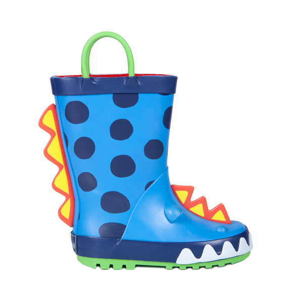 Preordine Stivali da Pioggia in Gomma - Fodera in Cotone - Dinosauro  Mr Tiggle