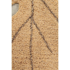 Tappeto Lavabile Foglia di Monstera - Miele - 120 x 180 cm Lorena Canals  