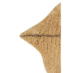 Tappeto Lavabile Foglia di Monstera - Miele - 120 x 180 cm Lorena Canals  