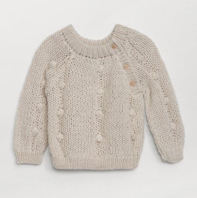 Maglione in lana di lama garzata Serendipity Organics  