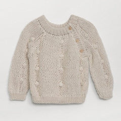 Maglione in lana di lama garzata Serendipity Organics  