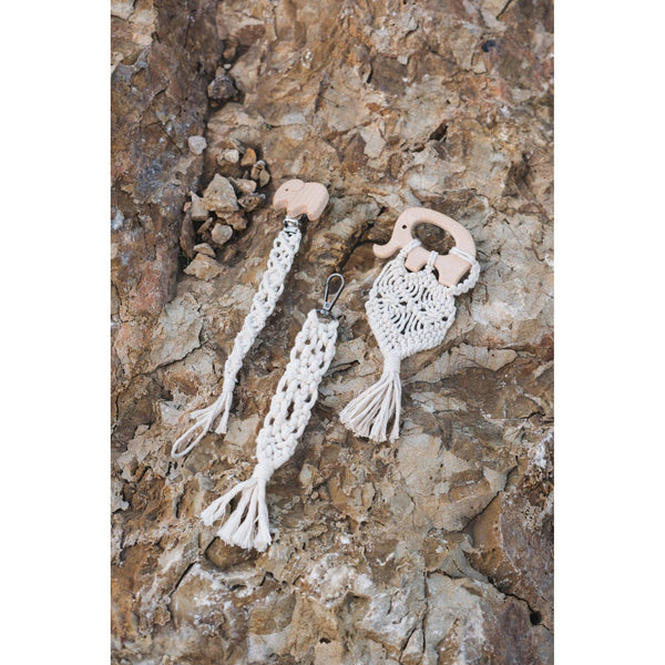 Portachiavi  macramé Weaving~Waves  