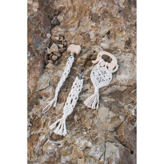 Portachiavi  macramé Weaving~Waves  