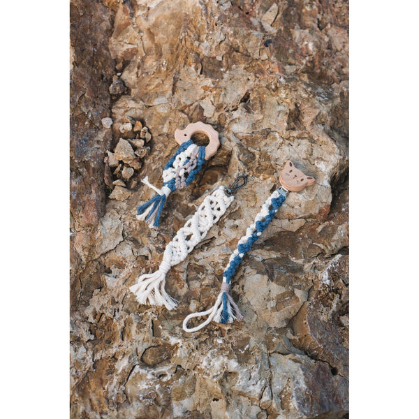 Portachiavi  macramé Weaving~Waves  