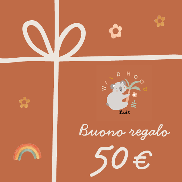 Buono Regalo Wildhood Kids 50€