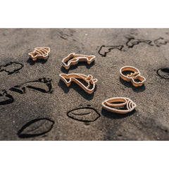 Mini set 6 formine il mare eco cutter Kinfolk & Co  