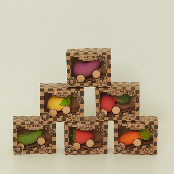 Betty The Beetroot Macchinine Giocattolo Oli&Carol