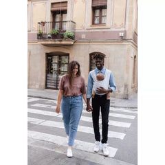 Marsupio portababebé per neonati Boba Bliss Grey  