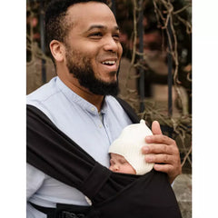 Marsupio portabebé per neonati Boba Bliss Black  