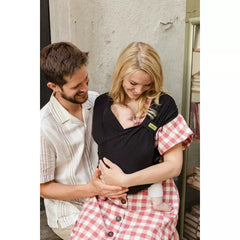 Marsupio portabebé per neonati Boba Bliss Black  