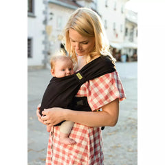 Marsupio portabebé per neonati Boba Bliss Black  