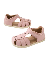 Sandali I Walk Holly - Ballet Pink - Pelle Premium - Camminatori Esperti Bobux