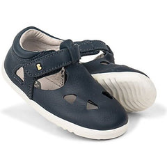 Sandalo Step-Up Zap II - Navy - Pelle Quickdry per i Primi Passi  