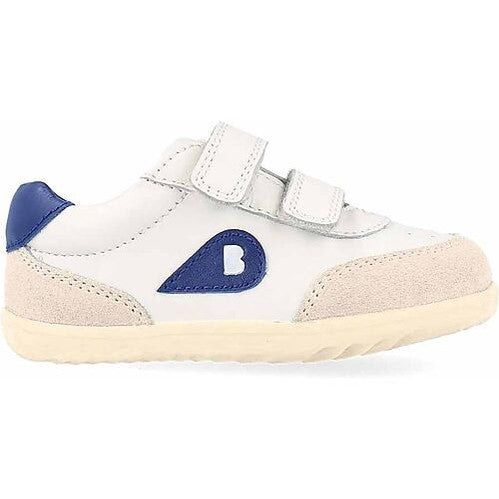 Scarpina Step Up Champ Chalk - Gentian Blue Bobux